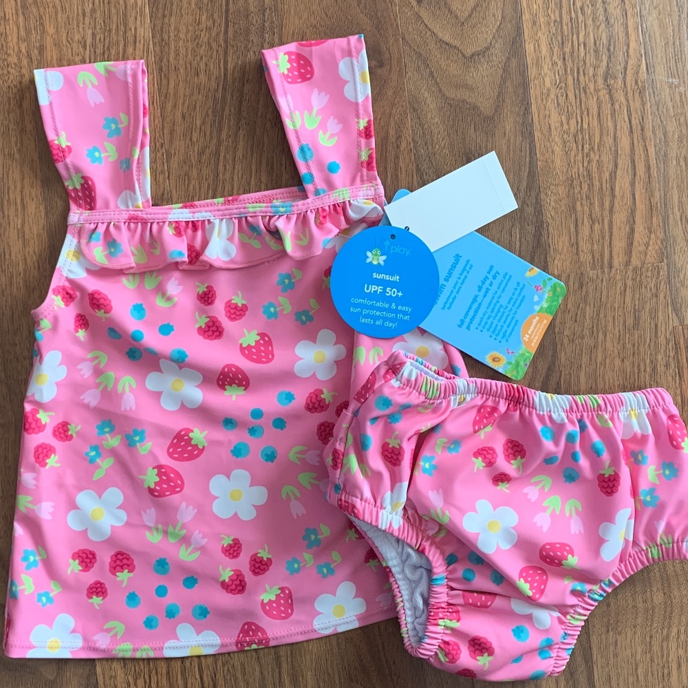 NWT I Play 2pc swimsuit